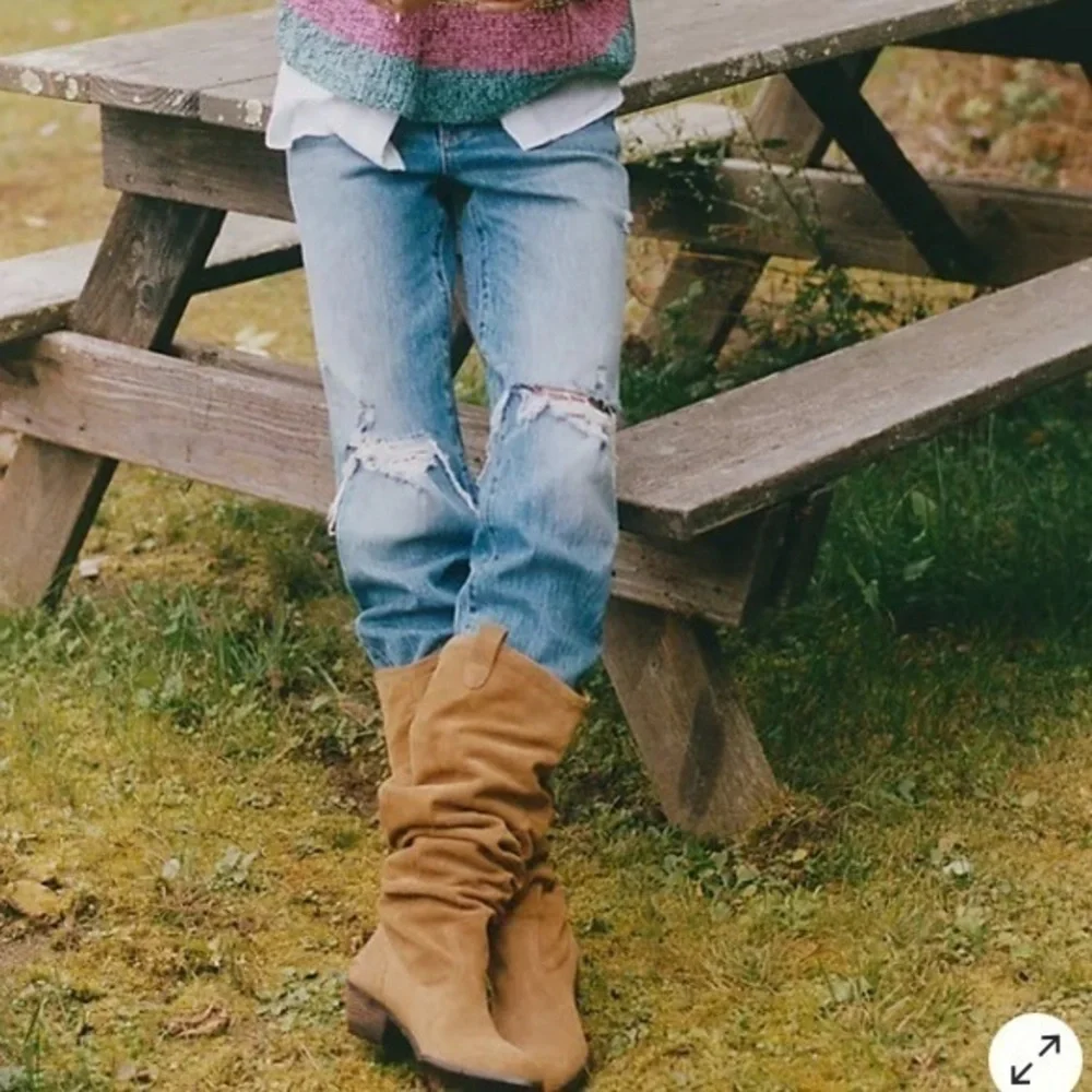Anthropologie Tall Scrunch Boots - Picture 4 of 7